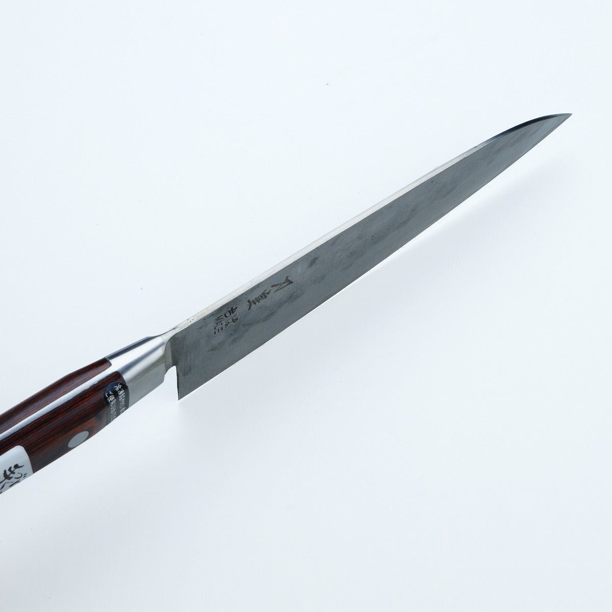 <刀皇> 牛刀（主廚刀）白紙鋼1號　梨地模樣, 180mm