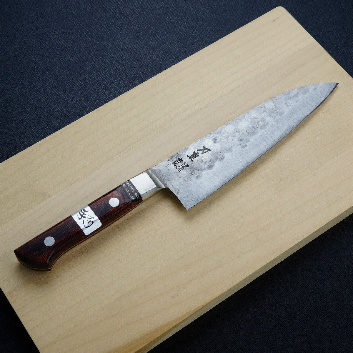 "TOHKO" Gyuto (Chef's Knife) Shirogami Nashiji, 180mm
