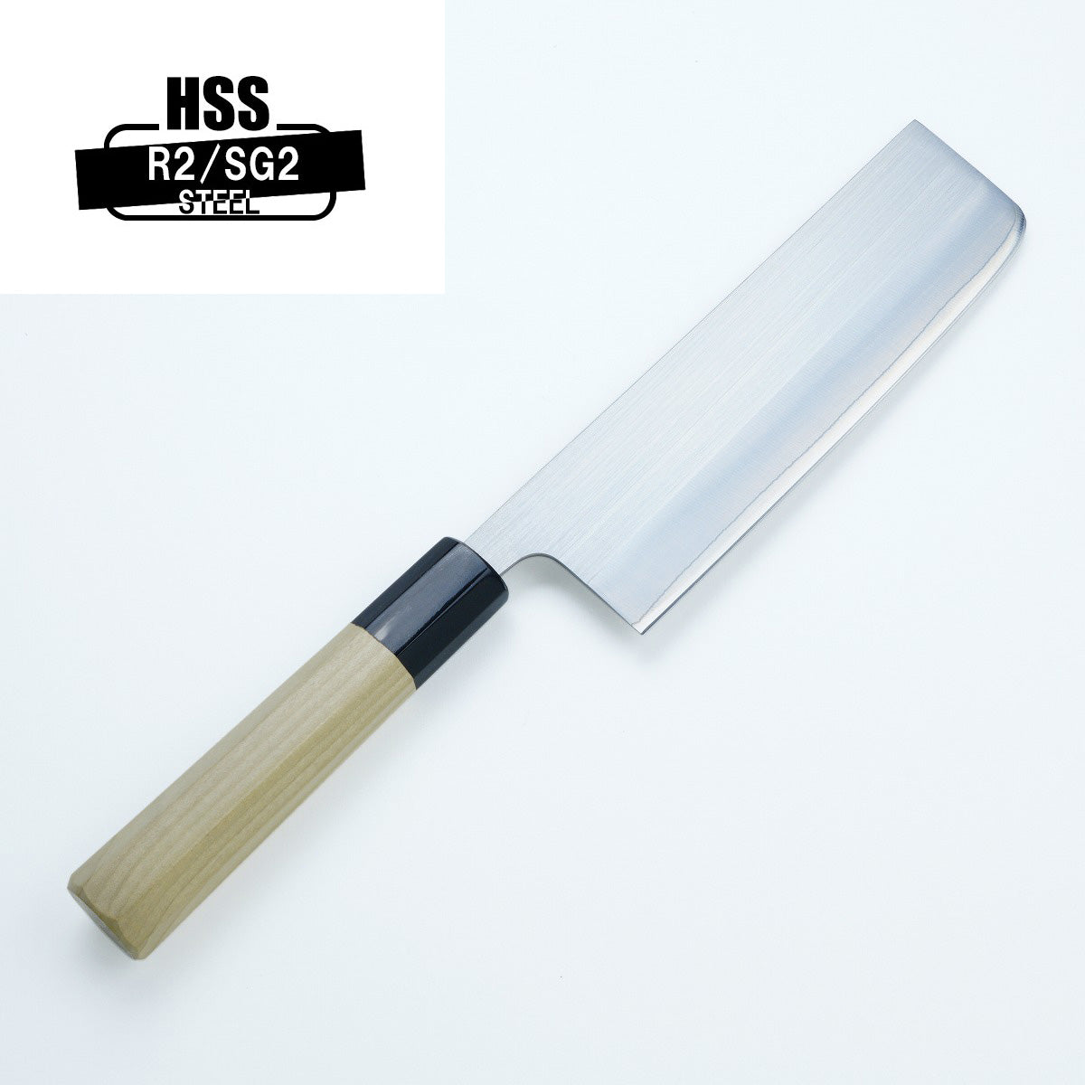 HONMAMON 菜刀 粉末HSS R2, 165mm