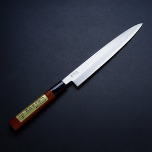 Open image in slideshow, Yanagiba (Sashimi Knife) High carbon stainless steel, 210mm~240mm

