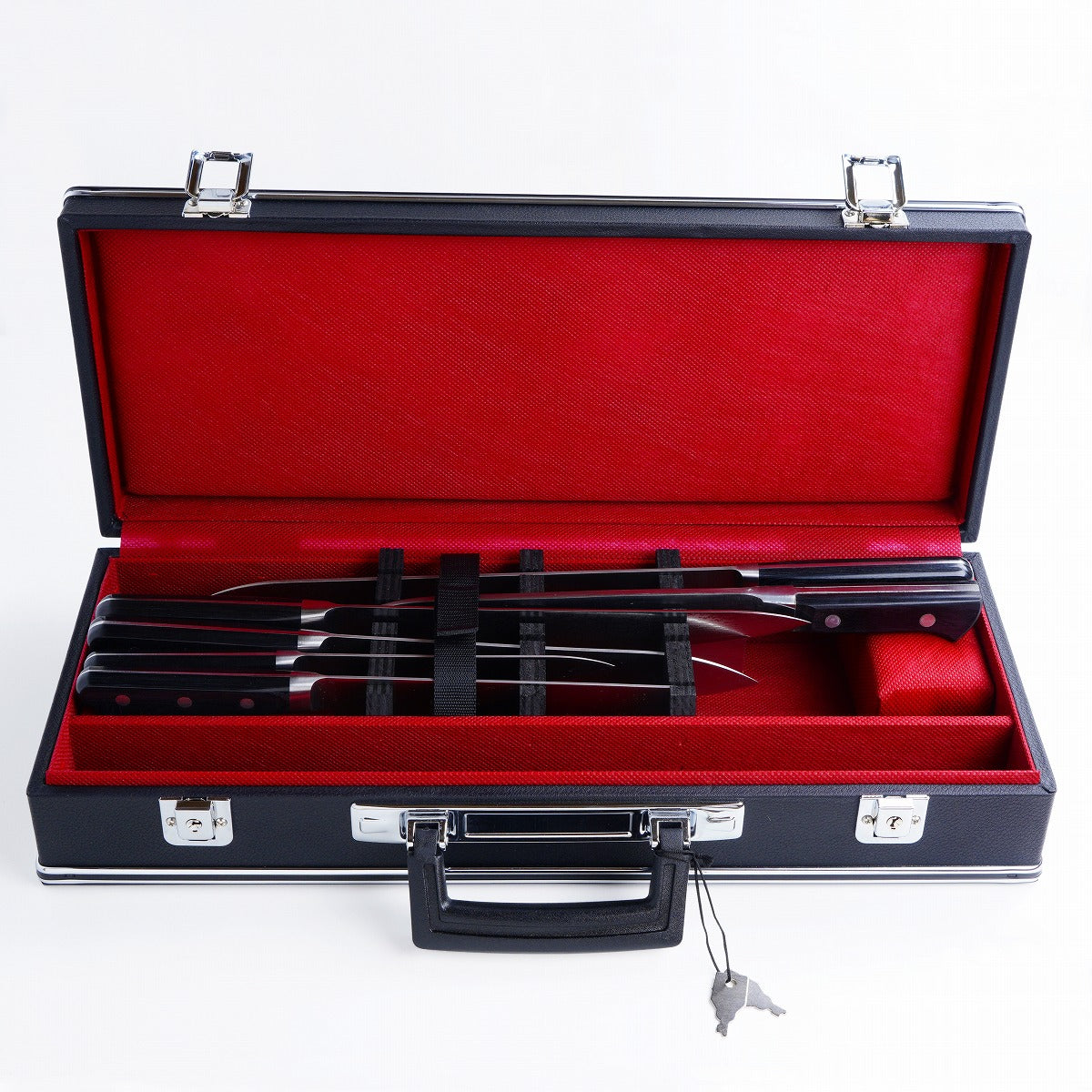 Leather Attache Case for Kitchen Knives (6 slots)