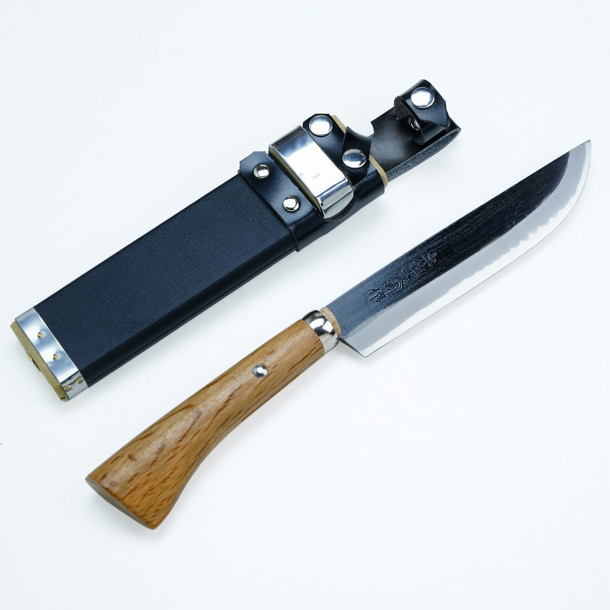 HONMAMON AZUMASYUSAKU Japanese Hunting Knife 180mm(abt 7.1) 'Kurouc –  Honmamon-Japan