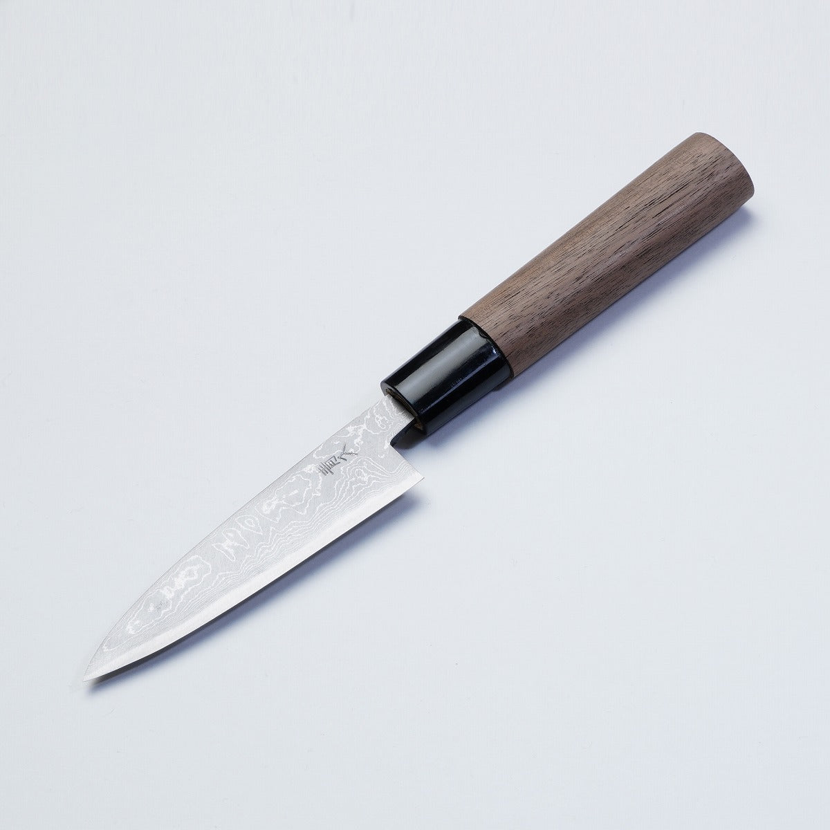 Paring Knife Aogami Steel No.2 Damascus, 105mm~120mm