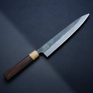 在素材輪播內開啟圖片，&quot;KIYOKANE SAKU&quot; Gyuto Kurouchi (Chef&#39;s Knife) Aogami 1 Steel, New type 210mm~240mm
