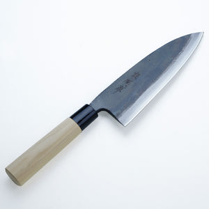"AZUMASYUSAKU" Deba Kurouchi (Butcher Knife) Shirogami Steel No.1 150mm~180mm