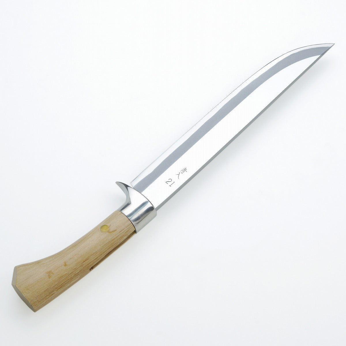 "AZUMASYUSAKU" Polished Outdoor Knife Aogami Steel no.2, 120mm~300mm