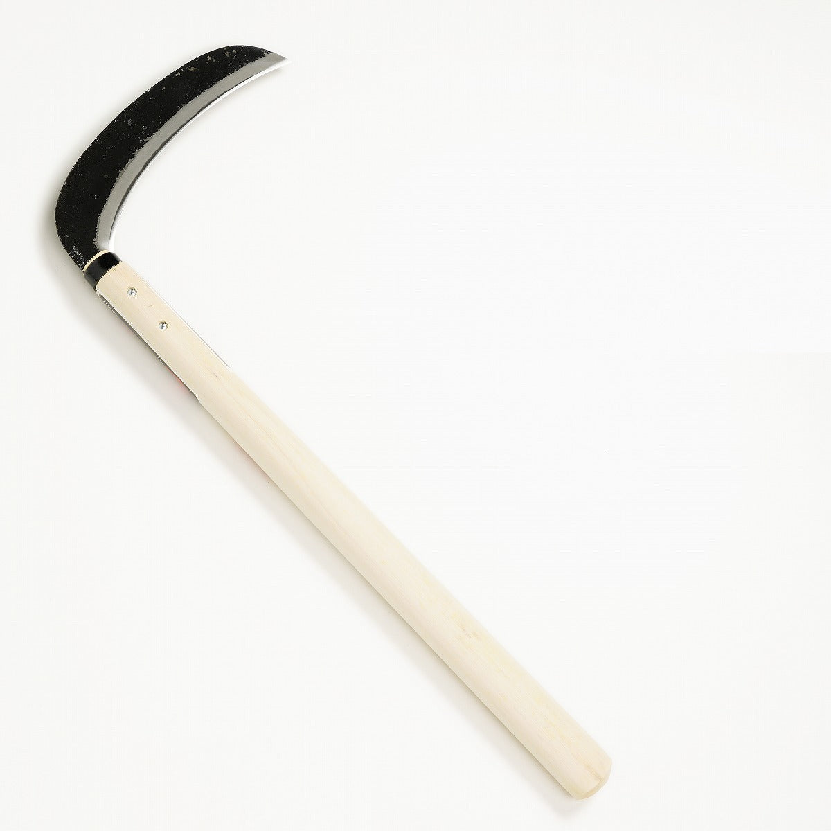 HONMAMON "OJIKA" Aogami Mowing Sickle Middle Thick Blade 180mm(abt 7.1") Double Bevel, Made in Tosa, Japan