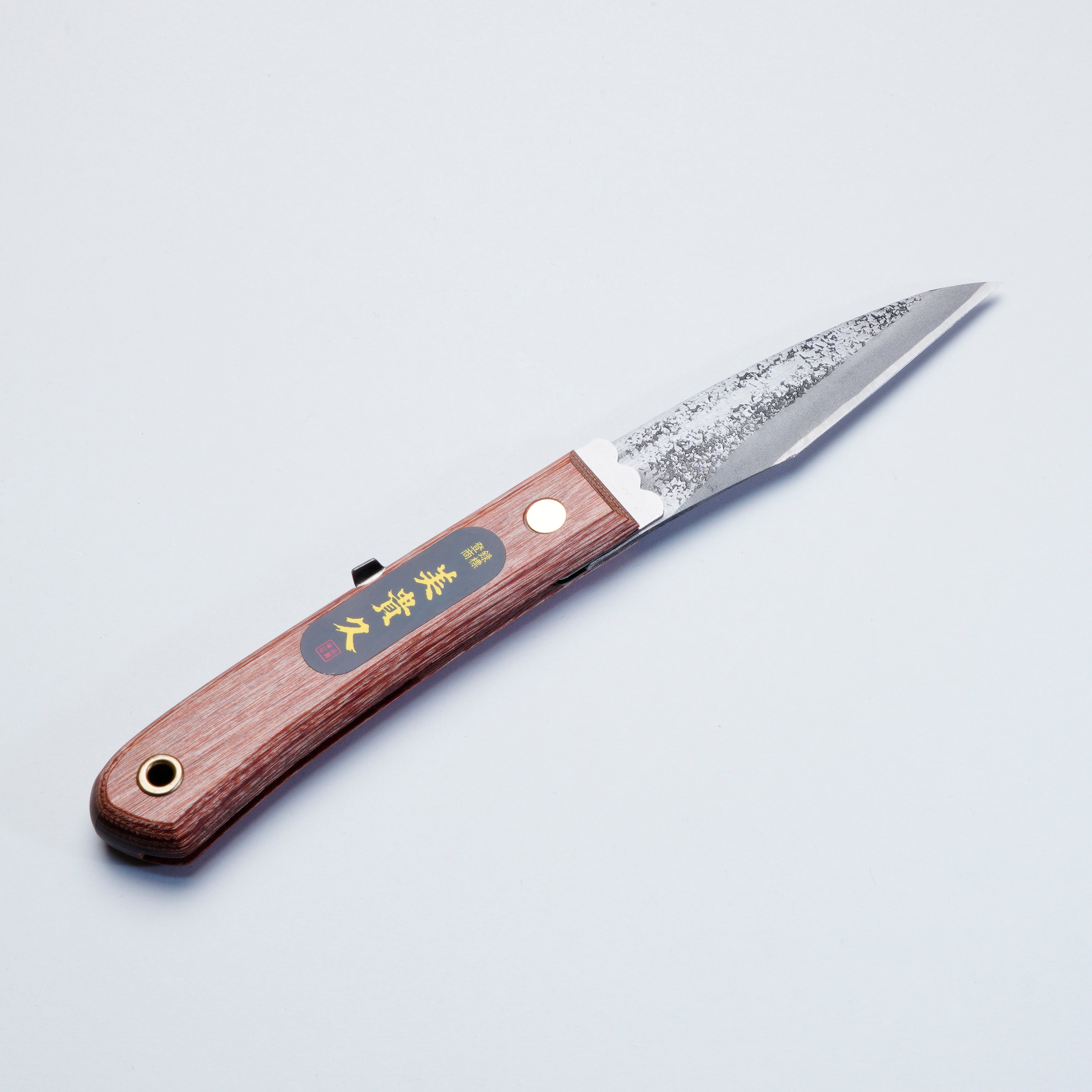MIKIHISA Single Bevel Right Hand Folding Knife
