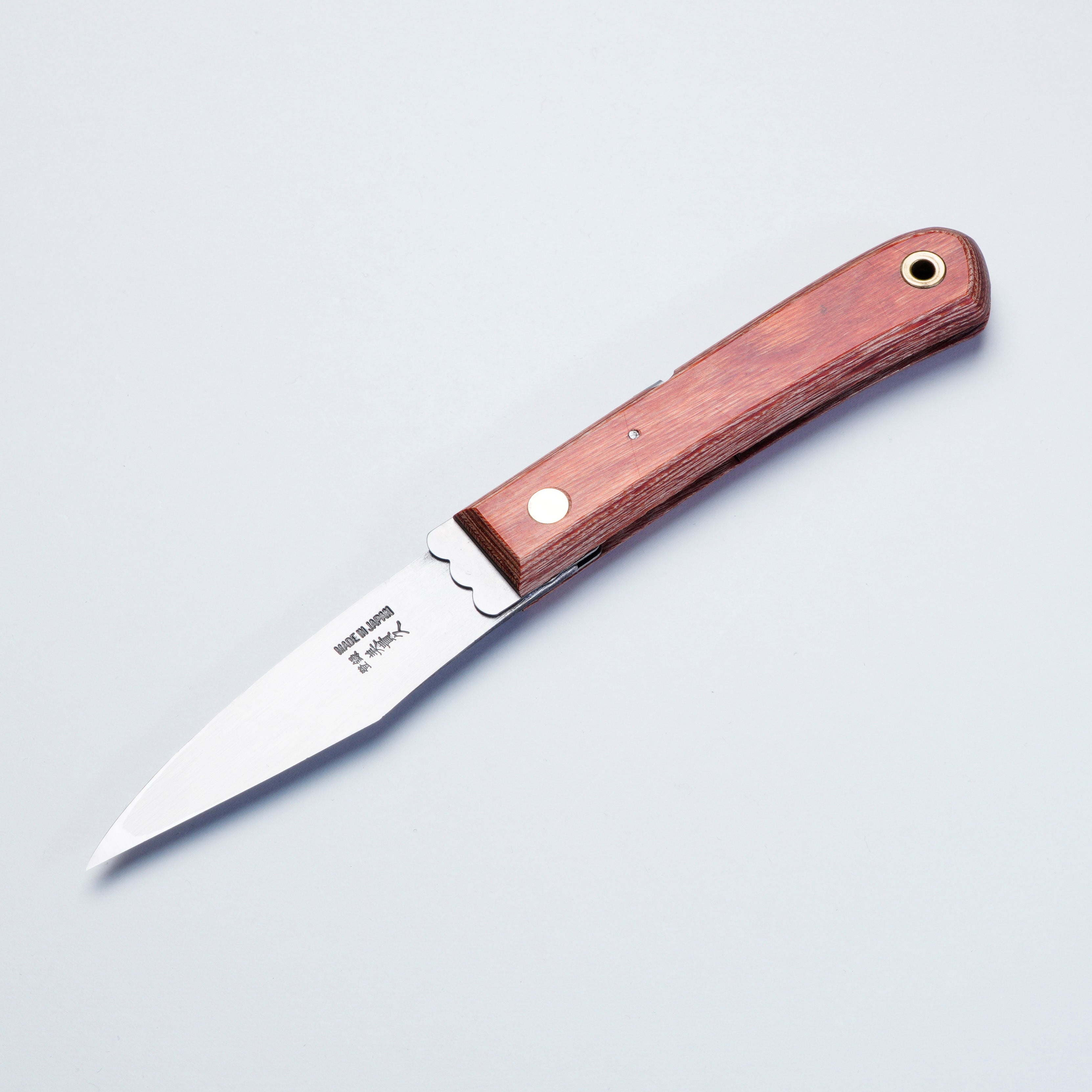 MIKIHISA Single Bevel Right Hand Folding Knife
