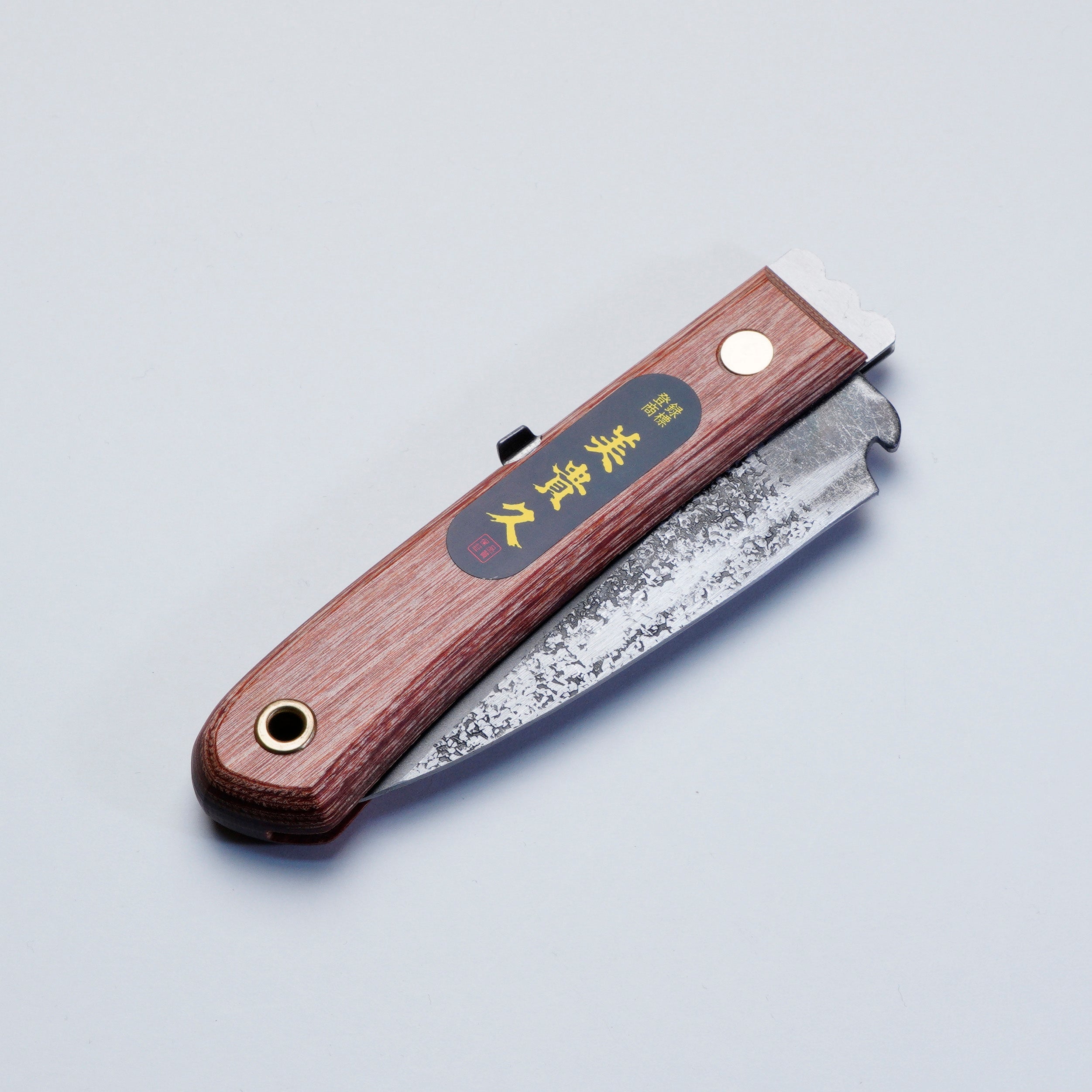 MIKIHISA Single Bevel Right Hand Folding Knife