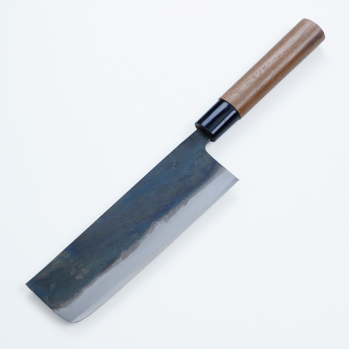 HONMAMON "MOTOKANE" Nakiri Kurouchi (Vegetable Knife) Aogami Steel No.1, 165mm