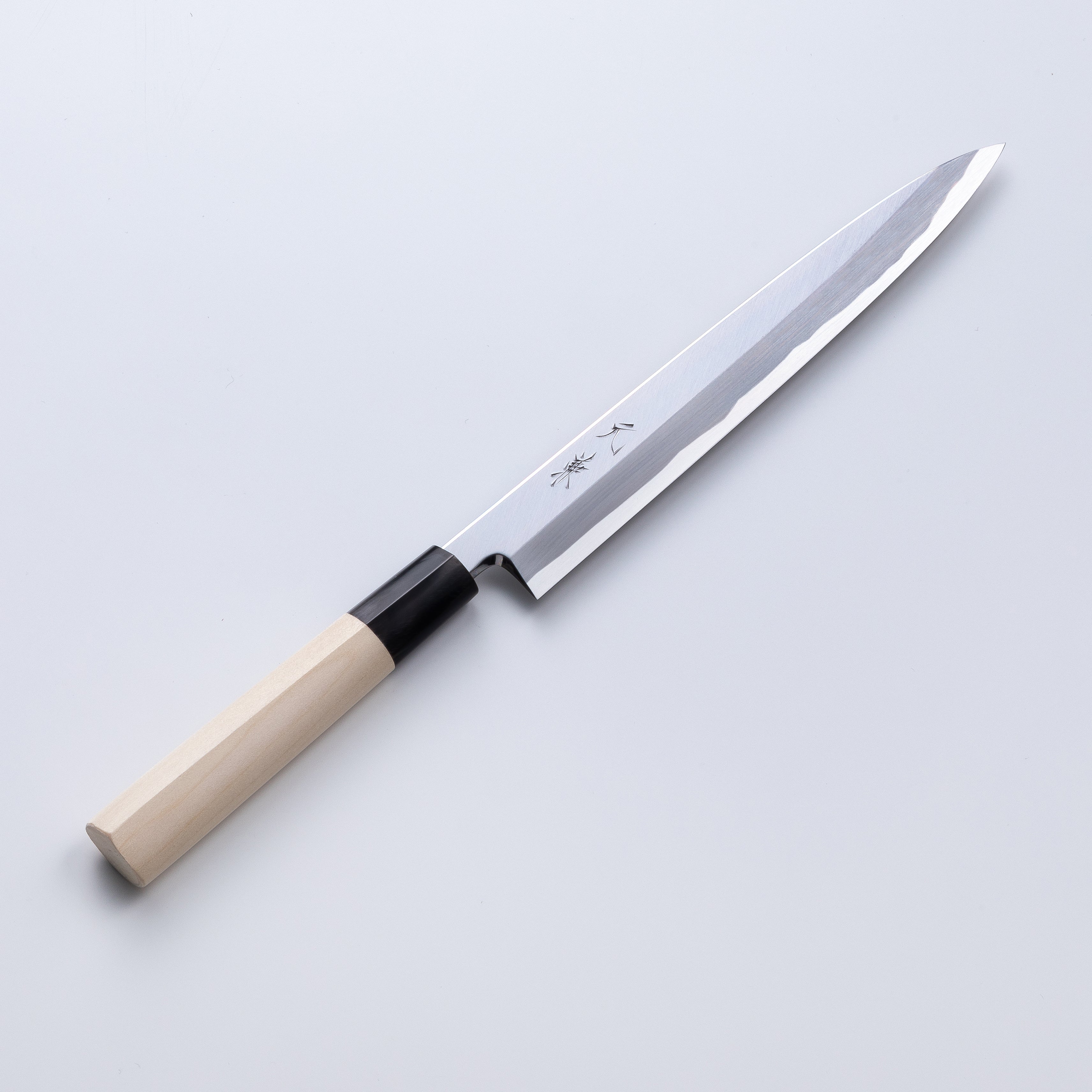 HONMAMON <堺 元兼> 柳刃 (刺身刀) 白紙鋼2號 (包含木鞘)
