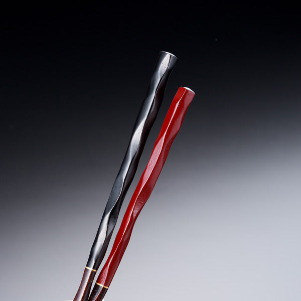 "NICHINICHIKONICHI"(Enjoy Every day Life) Meoto-Bashi Chopsticks Set for Married Couples with Rest