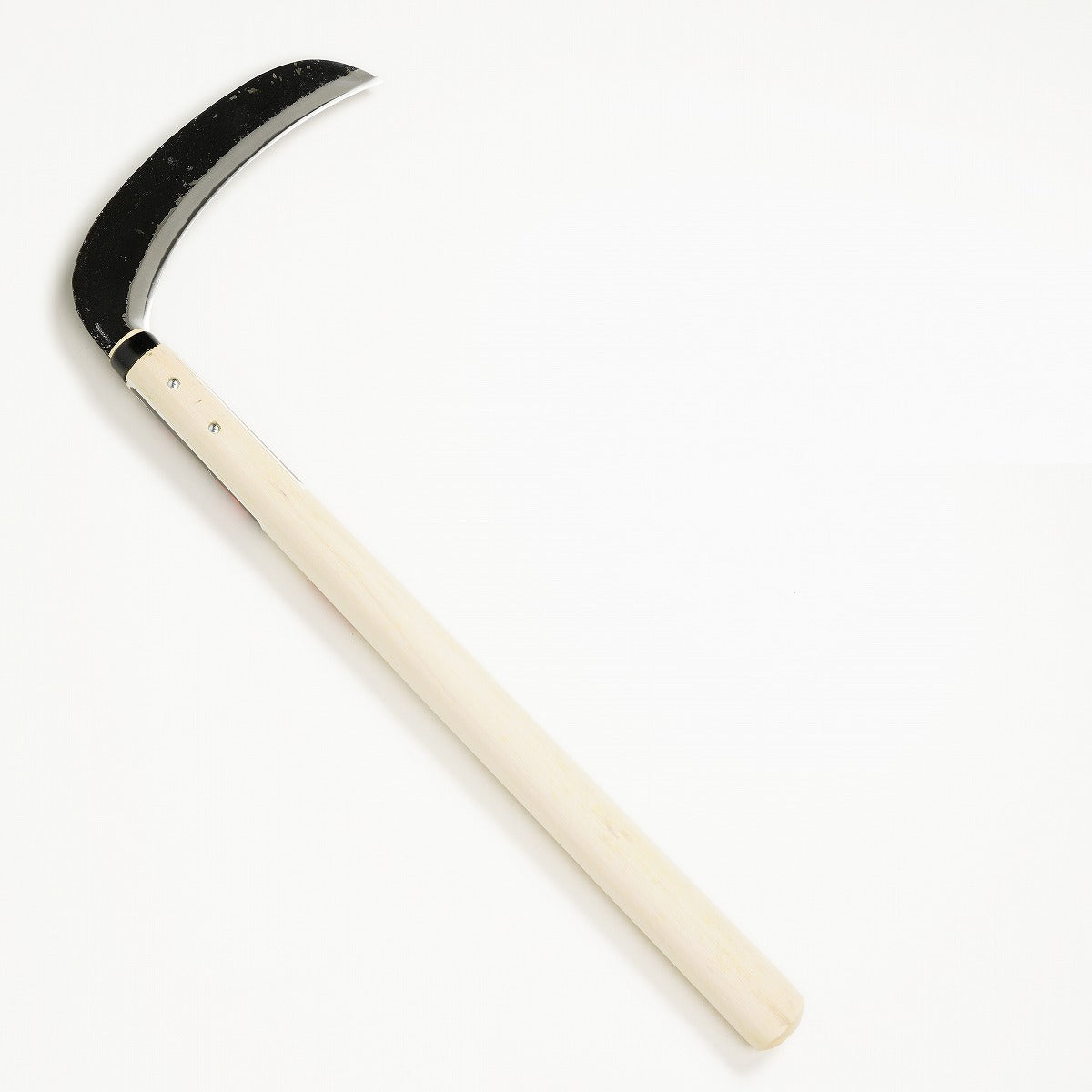 HONMAMON "OJIKA" Aogami Mowing Sickle Medium-Thickness Sickle 180mm(abt 7.1") Double Bevel, Made in Tosa, Japan
