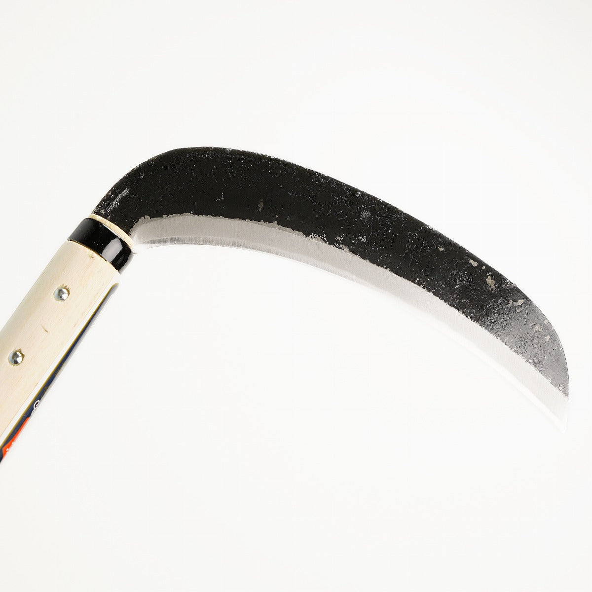 HONMAMON "OJIKA" Aogami Mowing Sickle Medium-Thickness Sickle 180mm(abt 7.1") Double Bevel, Made in Tosa, Japan