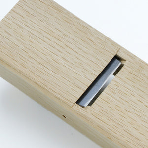 "TETSUNO-KOKORO" Small/Large Hand Plane Aogami super steel white oak base 42mm-70mm