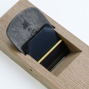 "TETSUNO-KOKORO" Small/Large Hand Plane Aogami super steel white oak base 42mm-70mm