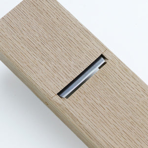 "TETSUNO-KOKORO" Small/Large Hand Plane Aogami super steel white oak base 42mm-70mm
