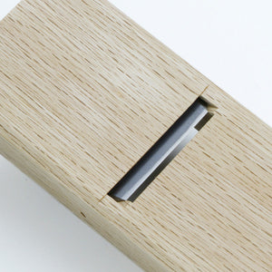 "TETSUNO-KOKORO" Small/Large Hand Plane Aogami super steel white oak base 42mm-70mm