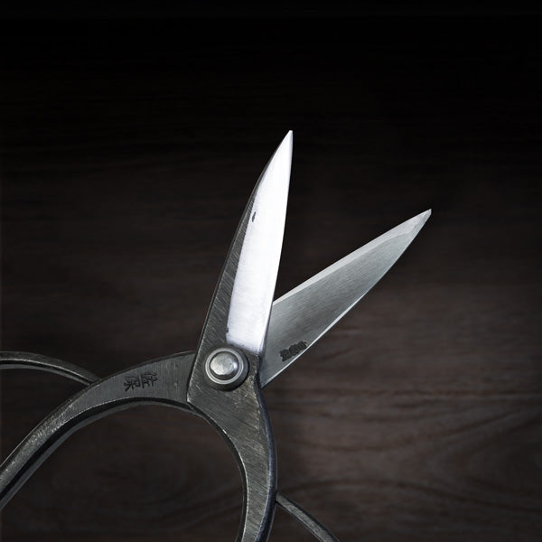 "SAHO" Garden Shears for Right Hander, Japanese Craftsman Handmade Shirogami Steel