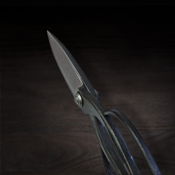 "SAHO" Garden Shears for Right Hander, Japanese Craftsman Handmade Shirogami Steel