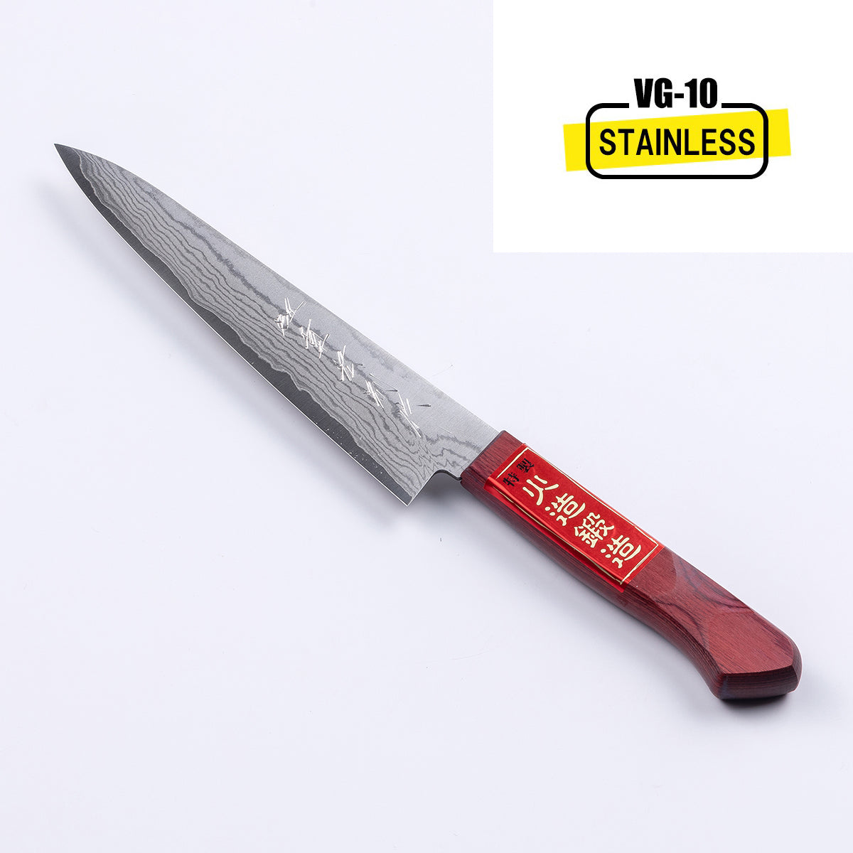 HONMAMON "SHIGEHIRO SPECIAL" Petty (Utility Knife) VG10 Damascus, 150mm