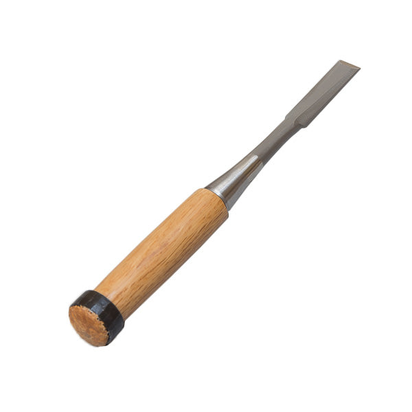 Japanese Style Chisel (Oire Nomi), Blade Material: High Speed Steel with evergreen oak handle