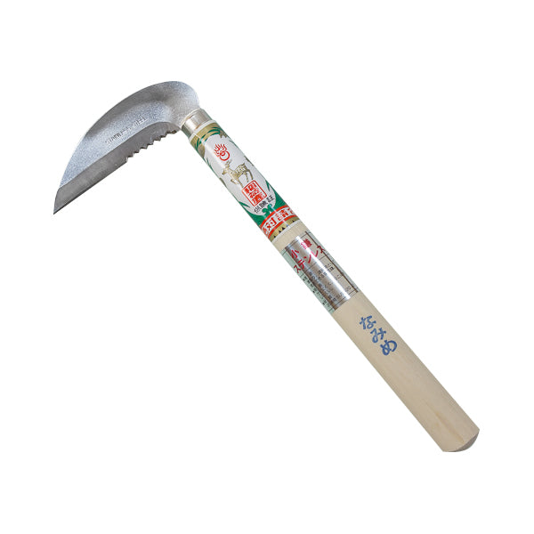 INARIJIKA Weeding Sickle - Wavy Blade, Made in Japan Stainless Steel